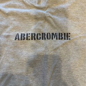 Abercrombie & Fitch Heather Gray Tee